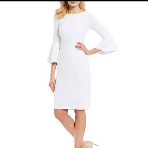 NWT White Calvin Klien dress—great for work or an event